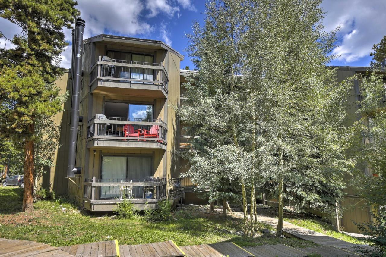 Breckenridge Condo With Balcony Walk To Ski Resort 외부 사진