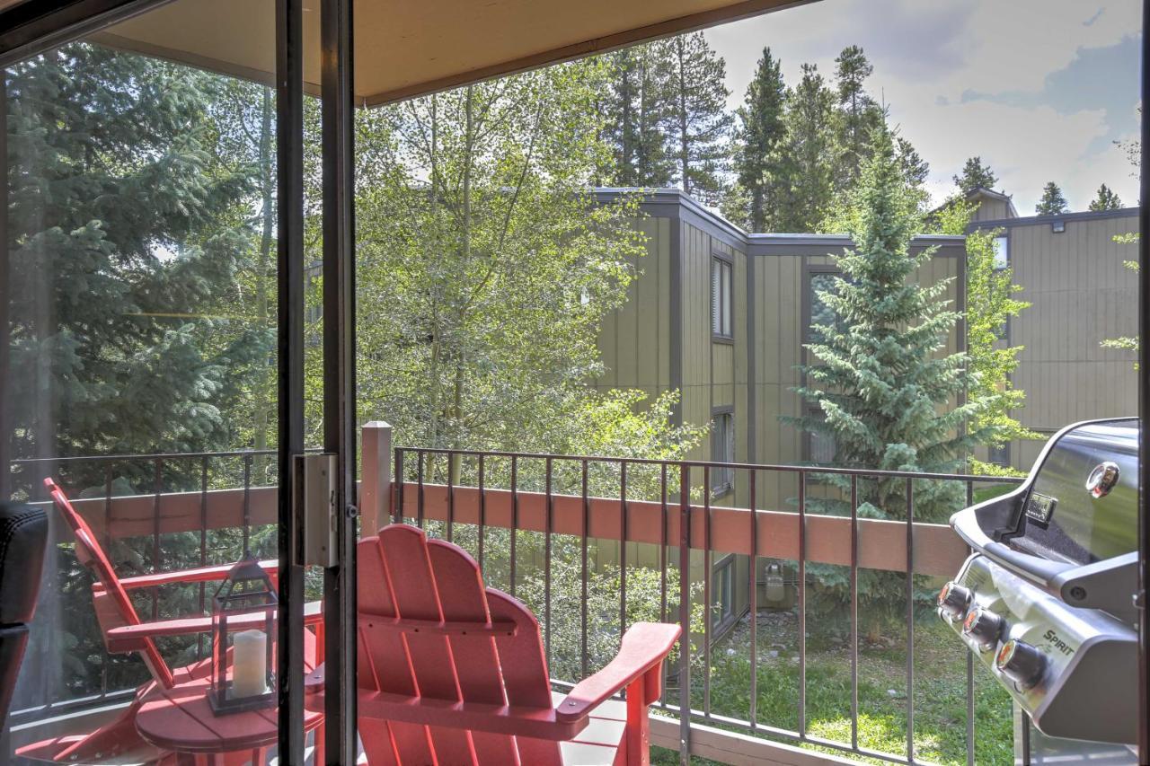 Breckenridge Condo With Balcony Walk To Ski Resort 외부 사진