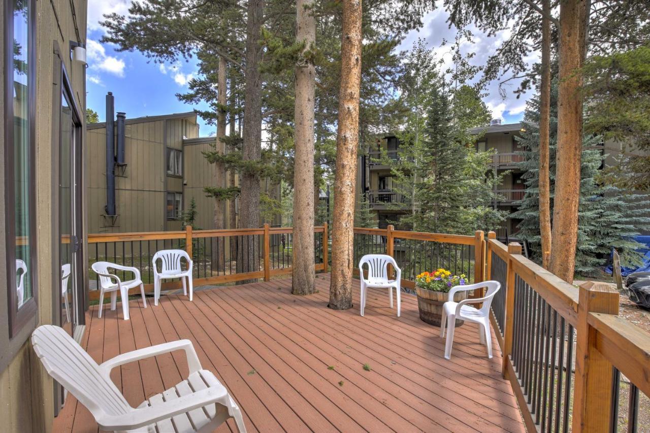 Breckenridge Condo With Balcony Walk To Ski Resort 외부 사진